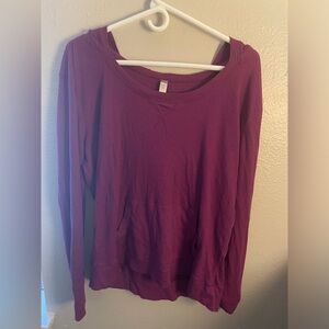 Old navy purple long sleeve light weight hoodie